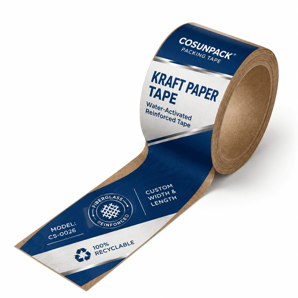 Water Activated Paper Tape (Eco)