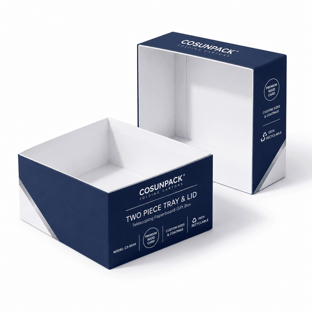 Two Piece Box (Tray & Lid)