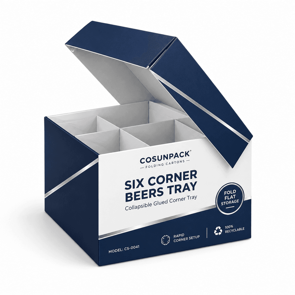 Six Corner Beers Tray