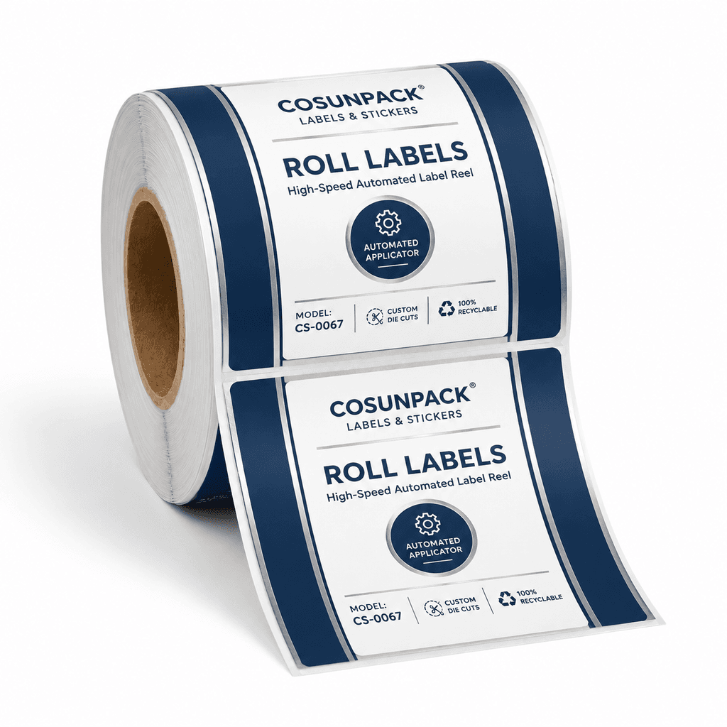 Roll Labels (For Bottles, Jars, Pouches)