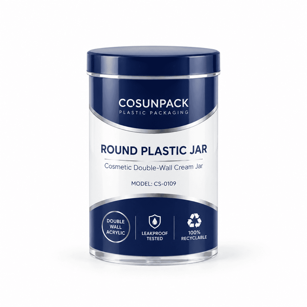 Modern Round Jar