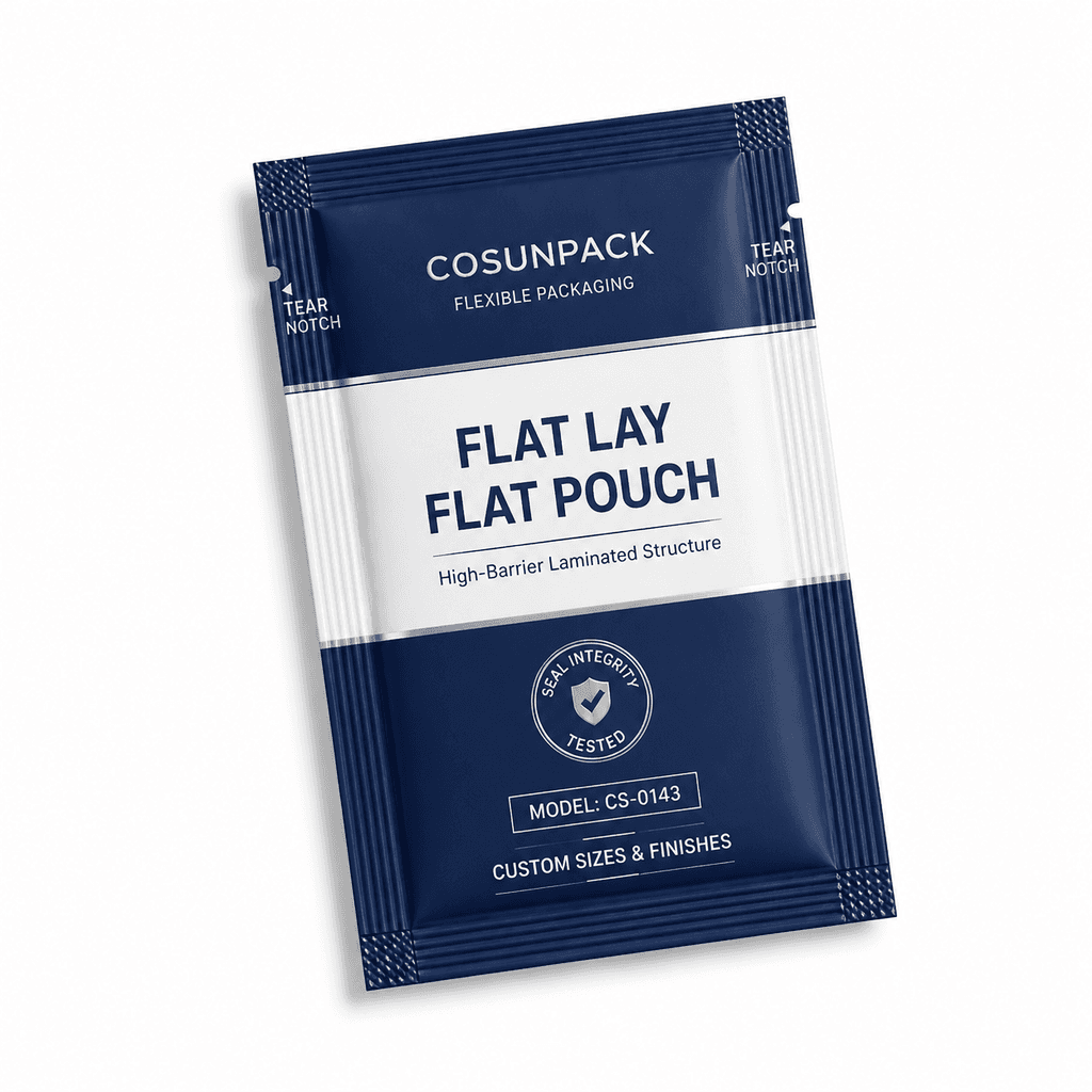 Flat Lay Flat Pouch