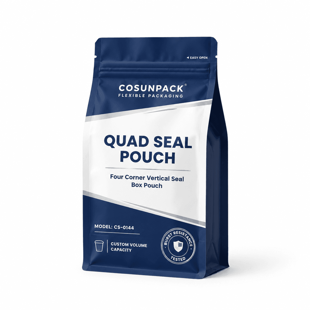 Quad Seal Pouch (Box Pouch)