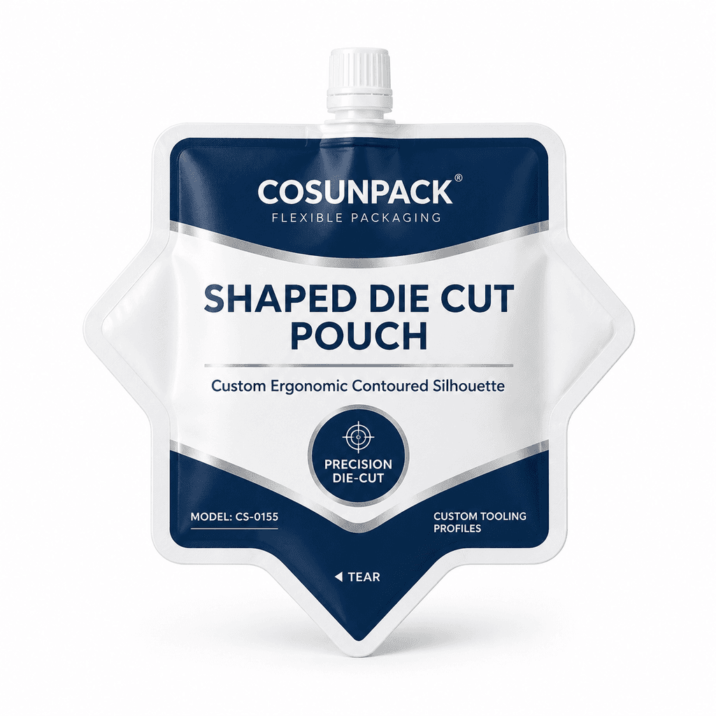 Shaped Die Cut Pouch