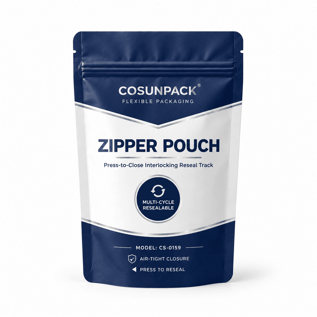 Zipper Pouch (Press to Close)