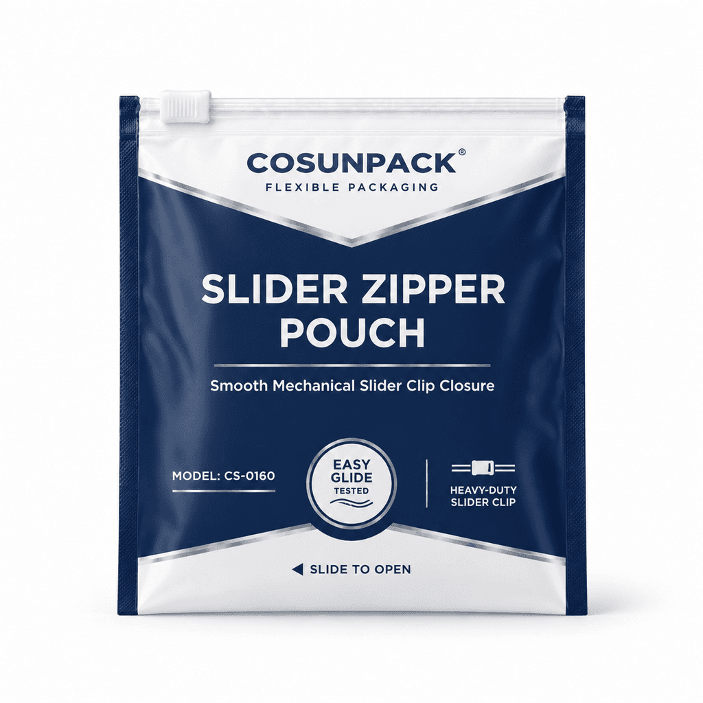 Slider Zipper Pouch