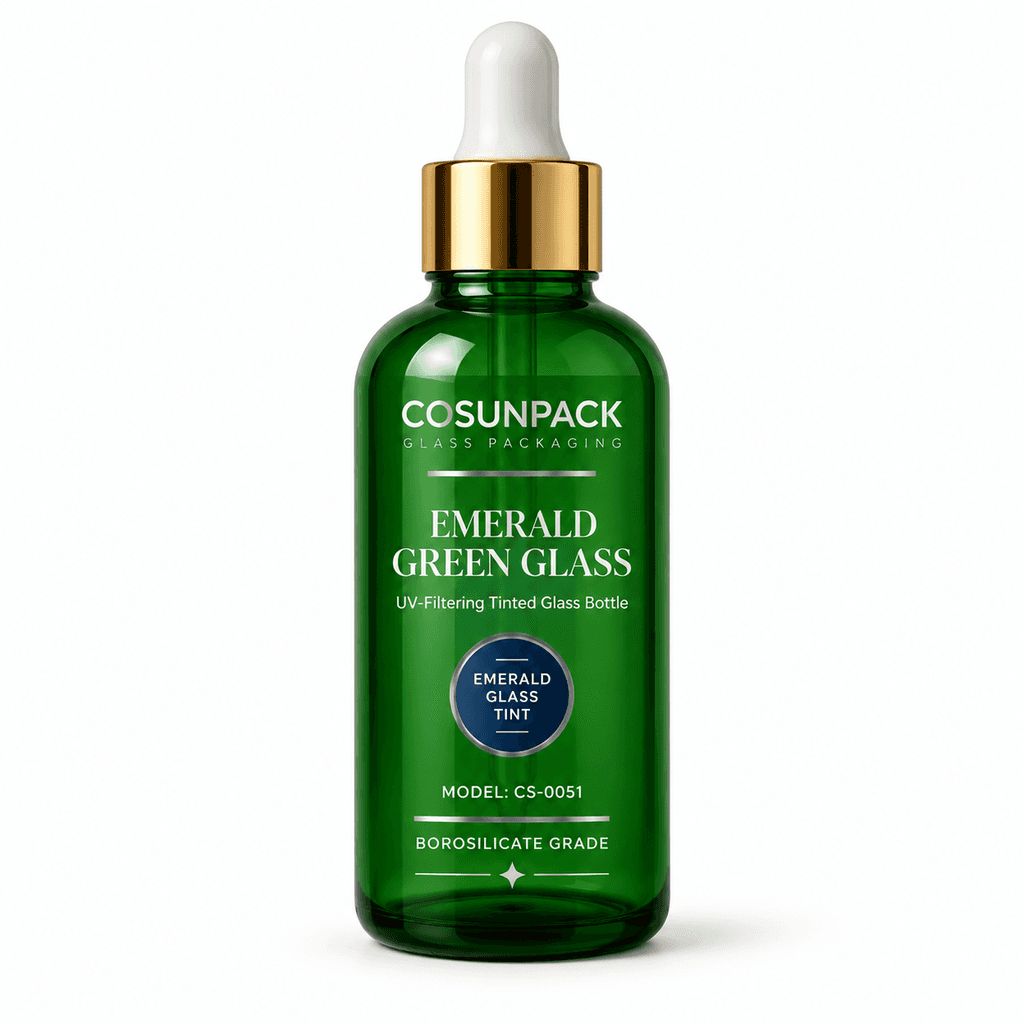 Green Glass Bottle