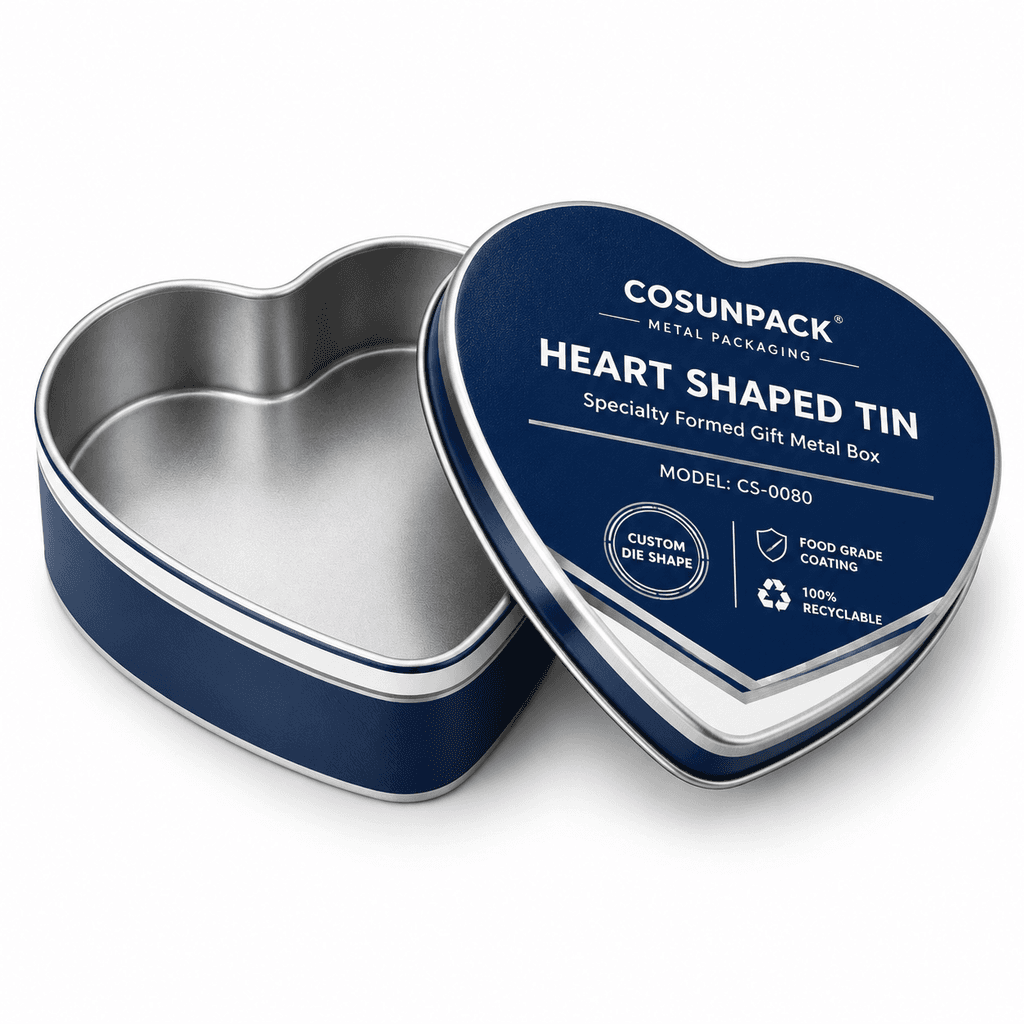 Heart Shaped Tin