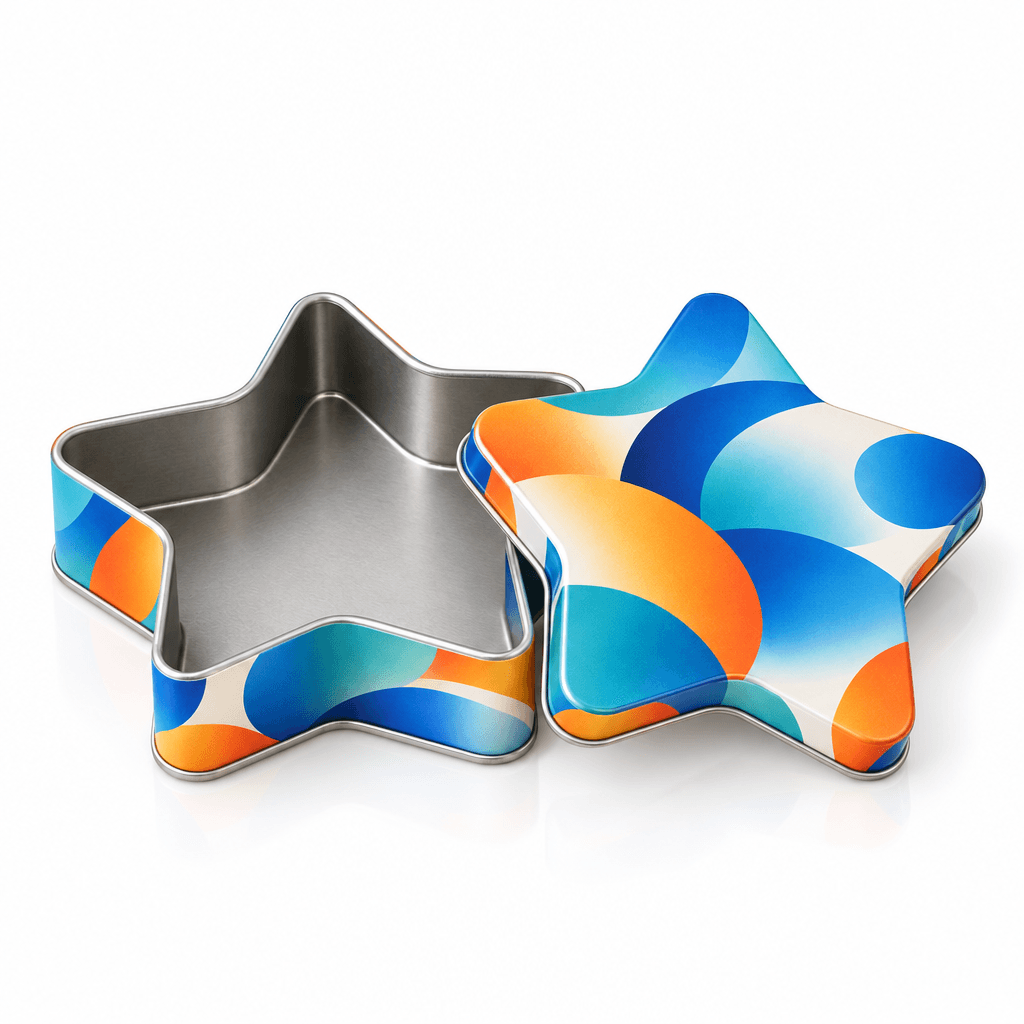Star Shaped Tin
